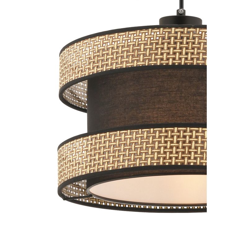 Casa si Gradina - Corpuri si surse de iluminat - Lustre si pendule - Candelabru, Opviq, metal, bej negru, 40x40x65 cm - Infinity.ro