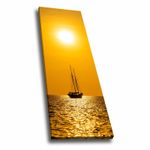 Casa si Gradina - Decoratiuni - Tablouri - Tablou canvas, Wallxpert, multicolor, 30x90 cm, panza, rama lemn de pin - Infinity.ro