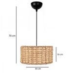 Casa si Gradina - Corpuri si surse de iluminat - Lustre si pendule - Candelabru, Opviq, metal, natural, inaltime reglabila, Ø30x16 cm - Infinity.ro