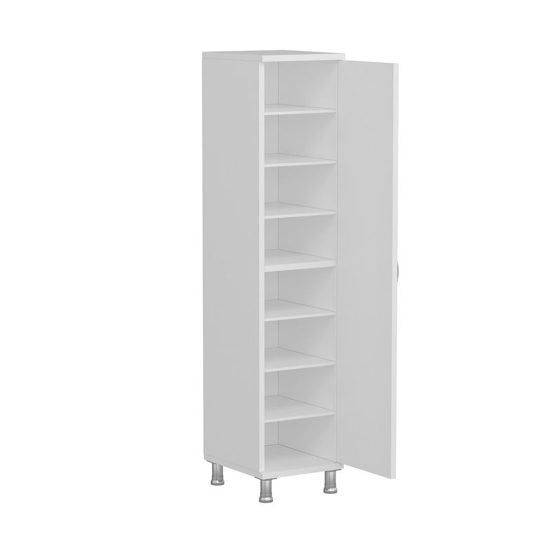 Casa si Gradina - Mobilier - Dulapuri si sifoniere - Dulapuri - Dulap multifunctional, Hanah Home, pal melaminat, alb, 29x34x130 cm - Infinity.ro