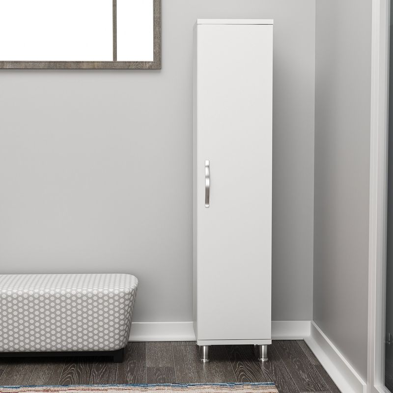 Casa si Gradina - Mobilier - Dulapuri si sifoniere - Dulapuri - Dulap multifunctional, Hanah Home, pal melaminat, alb, 29x34x130 cm - Infinity.ro