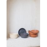 Casa si Gradina - Bucatarie si vesela - Vesela si tacamuri - Vesela pentru servire - Set boluri pentru aperitive, Hermia, ceramica, gri, 10x10x5 cm, 4 piese - Infinity.ro