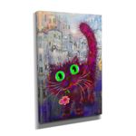 Casa si Gradina - Decoratiuni - Tablouri - Tablou canvas decorativ, Wallxpert, multicolor, 60% bumbac 40% poliester, rama lemn, 30x40 cm - Infinity.ro