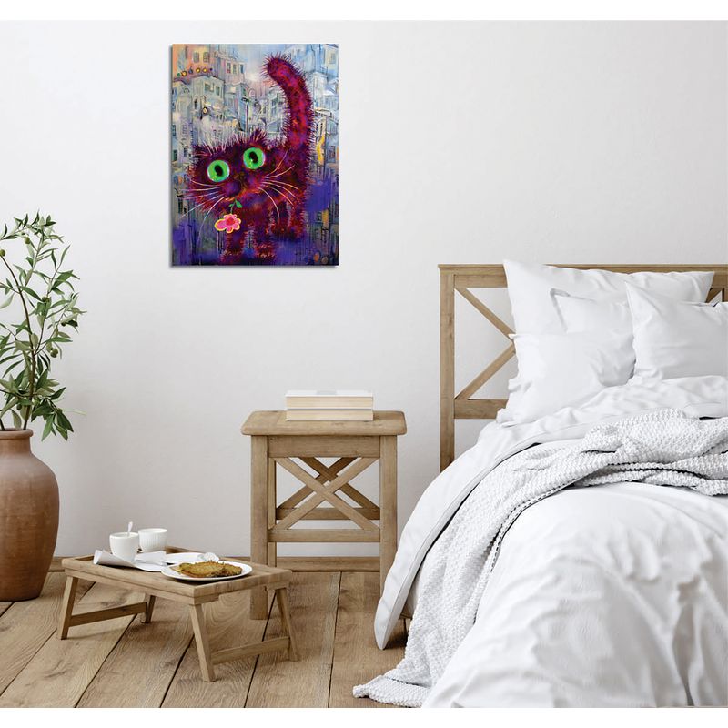 Casa si Gradina - Decoratiuni - Tablouri - Tablou canvas decorativ, Wallxpert, multicolor, 60% bumbac 40% poliester, rama lemn, 30x40 cm - Infinity.ro