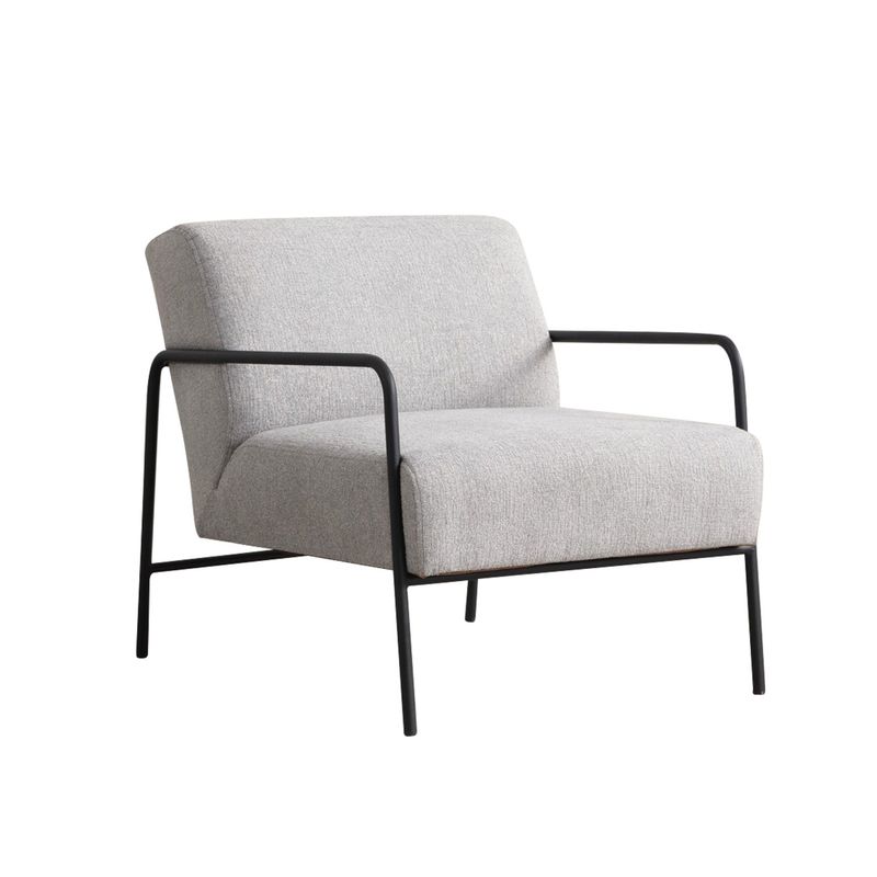 Casa si Gradina - Mobilier - Scaune si fotolii - Fotolii - Fotoliu, Hanah Home, lemn fag si pal, gri, 70x90x75 cm - Infinity.ro