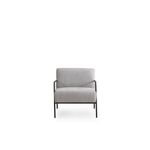 Casa si Gradina - Mobilier - Scaune si fotolii - Fotolii - Fotoliu, Hanah Home, lemn fag si pal, gri, 70x90x75 cm - Infinity.ro