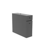 Casa si Gradina - Mobilier - Mobilier baie - Comode baie - Comoda baie, Hanah Home, pal melaminat, antracit, 20x55x60 cm - Infinity.ro