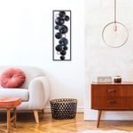 Casa si Gradina - Decoratiuni - Decoratiuni perete - Accesoriu decorativ de perete, Wallxpert, metal, multicolor, 90x32 cm, 891TNL1608 - Infinity.ro