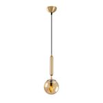 Casa si Gradina - Corpuri si surse de iluminat - Lustre si pendule - Lustra, Opviq, metal, auriu, 15x15x49 cm - Infinity.ro