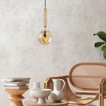 Casa si Gradina - Corpuri si surse de iluminat - Lustre si pendule - Lustra, Opviq, metal, auriu, 15x15x49 cm - Infinity.ro