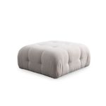 Casa si Gradina - Mobilier - Scaune si fotolii - Tabureti - Taburet, Atelier Del Sofa, poliester, alb, 100x100x42 cm - Infinity.ro
