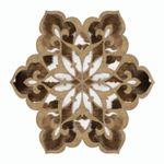Casa si Gradina - Textile si covoare - Covoare - Covorase intrare - Covoras de intrare, Conceptum Hypnose, maro, 100x100 cm, 100% poliester, antiderapant - Infinity.ro
