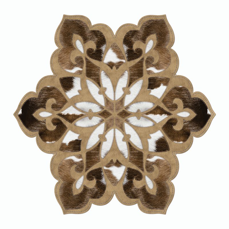 Casa si Gradina - Textile si covoare - Covoare - Covorase intrare - Covoras de intrare, Conceptum Hypnose, maro, 100x100 cm, 100% poliester, antiderapant - Infinity.ro