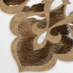 Casa si Gradina - Textile si covoare - Covoare - Covorase intrare - Covoras de intrare, Conceptum Hypnose, maro, 100x100 cm, 100% poliester, antiderapant - Infinity.ro