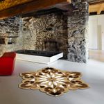 Casa si Gradina - Textile si covoare - Covoare - Covorase intrare - Covoras de intrare, Conceptum Hypnose, maro, 100x100 cm, 100% poliester, antiderapant - Infinity.ro