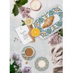 Casa si Gradina - Bucatarie si vesela - Vesela si tacamuri - Vesela desert - Set farfurii desert, Hermia, ceramica, multicolor, 13 cm, 6 piese - Infinity.ro