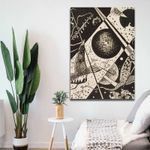 Casa si Gradina - Decoratiuni - Tablouri - Tablou decorativ, Wallxpert, panza, multicolor, 70x100 cm, rama lemn, 677VSL1144 - Infinity.ro