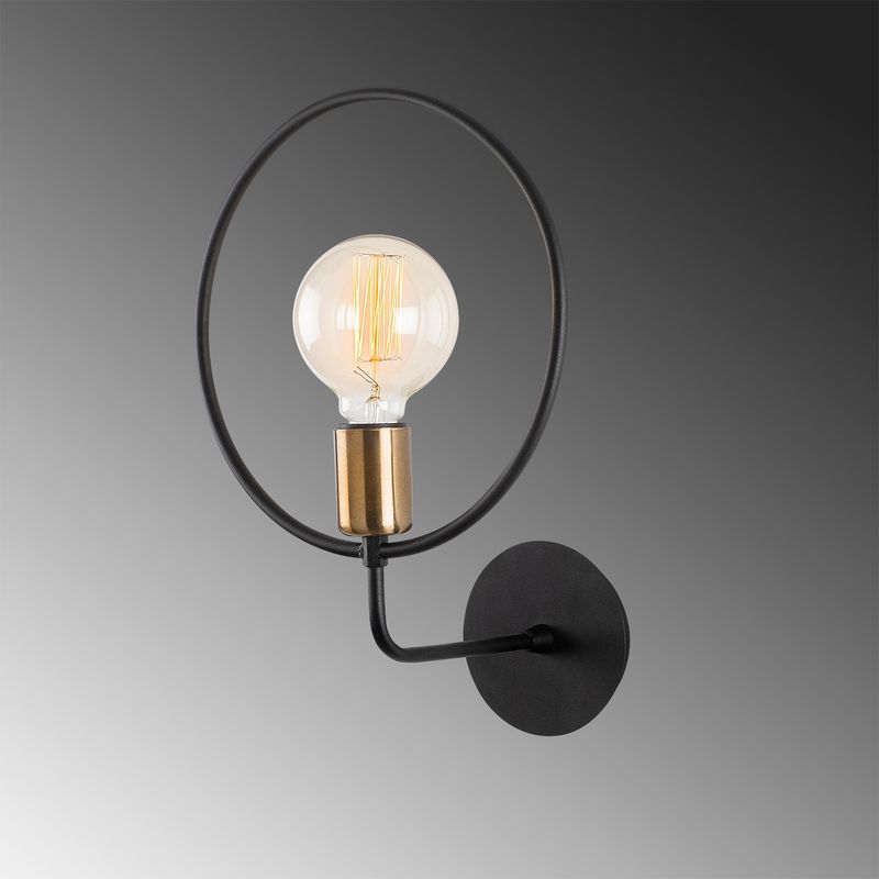 Casa si Gradina - Corpuri si surse de iluminat - Plafoniere, aplice si spoturi - Aplica de perete, Opviq, metal, negru, 26x19x38 cm - Infinity.ro