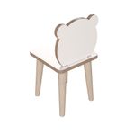 Casa si Gradina - Mobilier - Mobilier copii - Mobilier camera copiilor - Birou pentru copii, Hanah Home, pal melaminat, alb gri, 90x50x42 cm - Infinity.ro