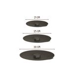 Casa si Gradina - Mobilier - Organizare si depozitare - Organizatoare pentru sertare si dulapuri - Set organizatoare, Hermia, silicon, antracit, 30x30x1 cm, 25x25x1 cm, 21x21x1 cm - Infinity.ro