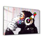 Casa si Gradina - Decoratiuni - Tablouri - Tablou decorativ, Wallxpert, sticla temperata, multicolor, 46x72 cm, 672BRS1915 - Infinity.ro
