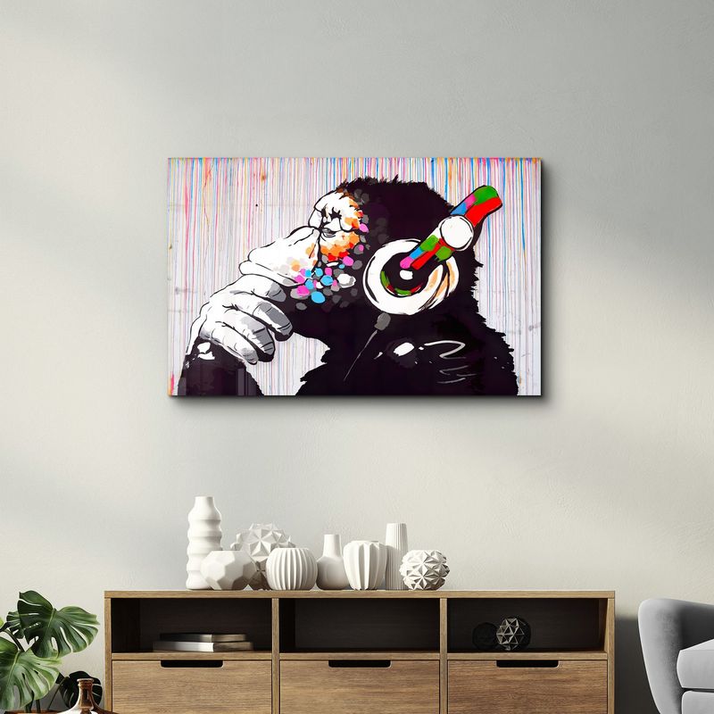 Casa si Gradina - Decoratiuni - Tablouri - Tablou decorativ, Wallxpert, sticla temperata, multicolor, 46x72 cm, 672BRS1915 - Infinity.ro