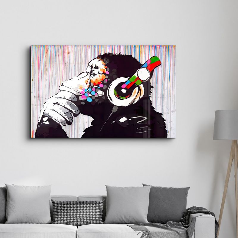 Casa si Gradina - Decoratiuni - Tablouri - Tablou decorativ, Wallxpert, sticla temperata, multicolor, 46x72 cm, 672BRS1915 - Infinity.ro