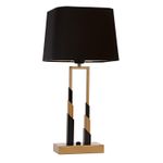 Casa si Gradina - Corpuri si surse de iluminat - Veioze si lampi - Veioze - Veioza, Opviq, metal, negru vintage, 55x22x22 cm - Infinity.ro