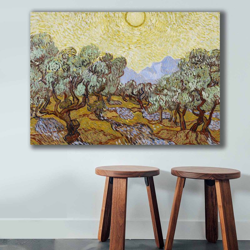 Casa si Gradina - Decoratiuni - Tablouri - Tablou decorativ pe panza, Wallxpert, multicolor, 70x100 cm, 100% panza, rama lemn, 978VNC1181 - Infinity.ro