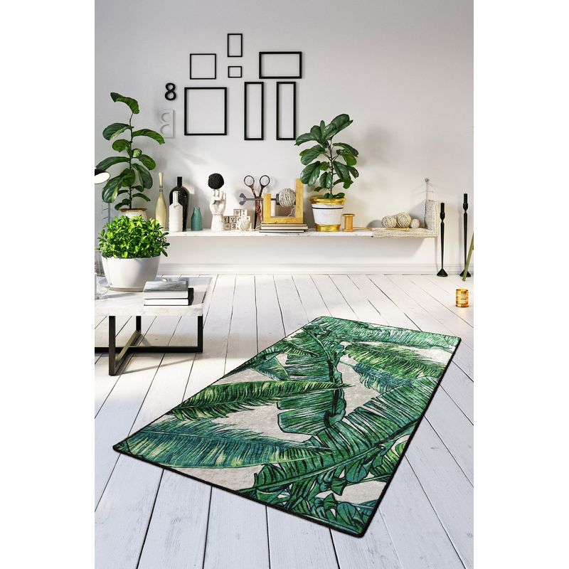 Casa si Gradina - Textile si covoare - Covoare - Covorase intrare - Covoras de intrare, Conceptum Hypnose, multicolor, 80x150 cm, 100% poliester, antiderapant, lavabil la masina, 882CHL1671 - Infinity.ro