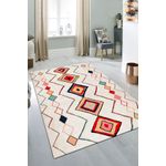 Casa si Gradina - Textile si covoare - Covoare - Covorase intrare - Covoras de intrare, Conceptum Hypnose, multicolor, 120x150 cm, 100% poliester, antiderapant, 959CHL1606 - Infinity.ro
