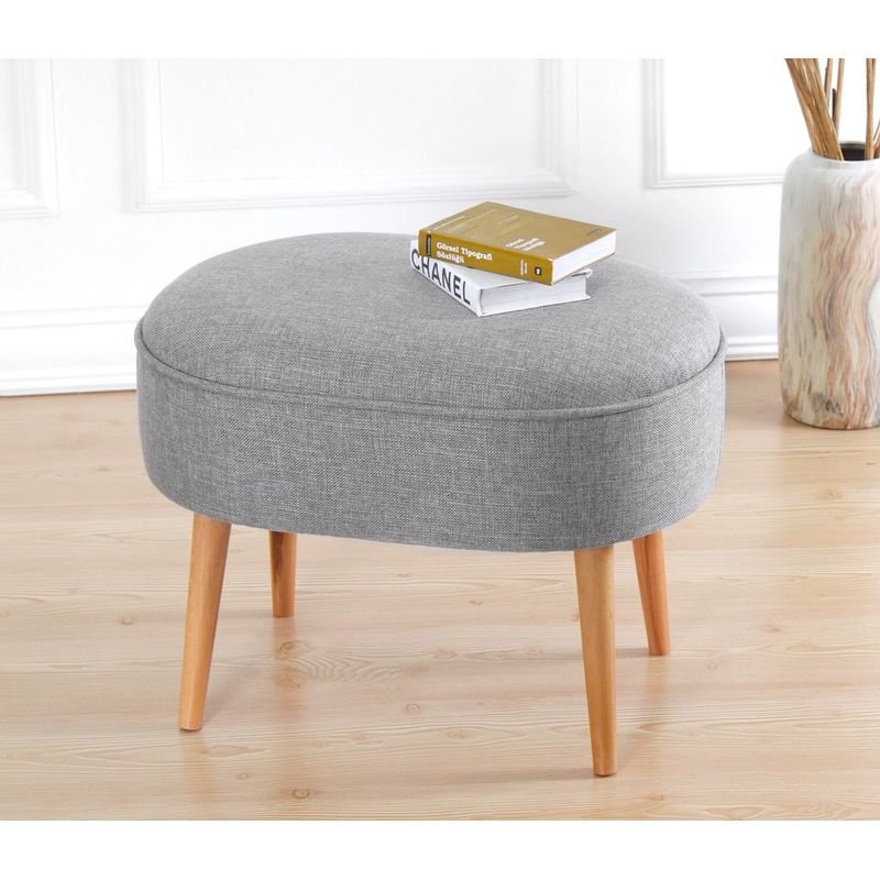 Casa si Gradina - Mobilier - Scaune si fotolii - Tabureti - Taburet, Atelier Del Sofa, 100% in, gri, 63x44x47 cm - Infinity.ro