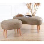 Casa si Gradina - Mobilier - Scaune si fotolii - Tabureti - Taburet, Atelier Del Sofa, in, cafea, 63x44x47 cm - Infinity.ro