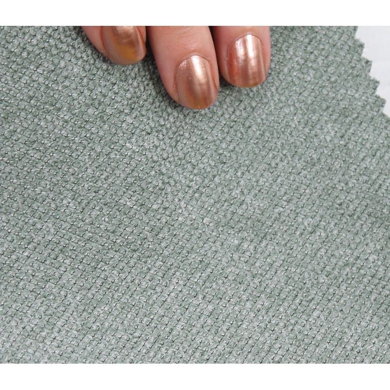 Casa si Gradina - Mobilier - Scaune si fotolii - Tabureti - Taburet, Atelier Del Sofa, bumbac si in, verde marin, 42x40 cm - Infinity.ro