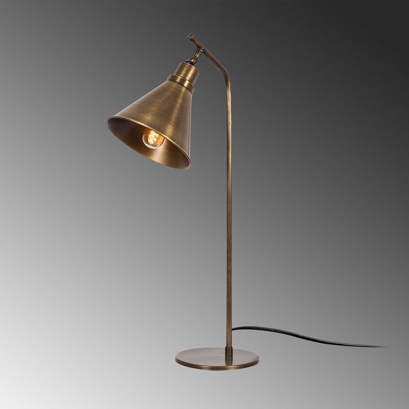 Casa si Gradina - Corpuri si surse de iluminat - Veioze si lampi - Veioze - Veioza, Opviq, metal, vintage, 28x50 cm - Infinity.ro