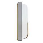 Casa si Gradina - Decoratiuni - Oglinzi - Oglinda, Hanah Home, mdf si metal, auriu, 60x130 cm, 552NOS2357 - Infinity.ro