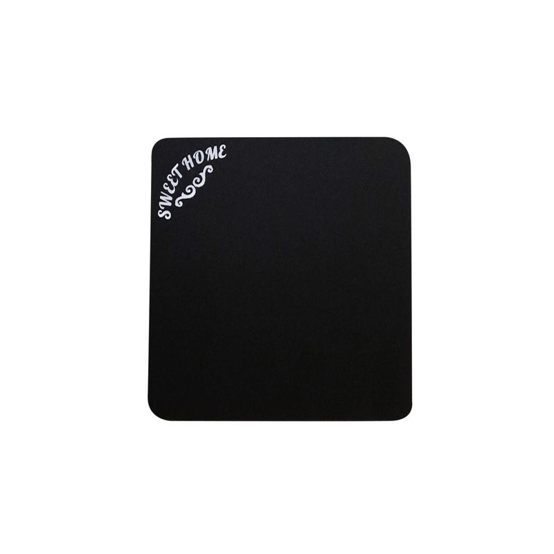 Casa si Gradina - Textile si covoare - Textile bucatarie - Fete de masa - Set suporturi de masa, Hermia, mdf si lemn, negru, 27x25 cm, 6 bucati - Infinity.ro