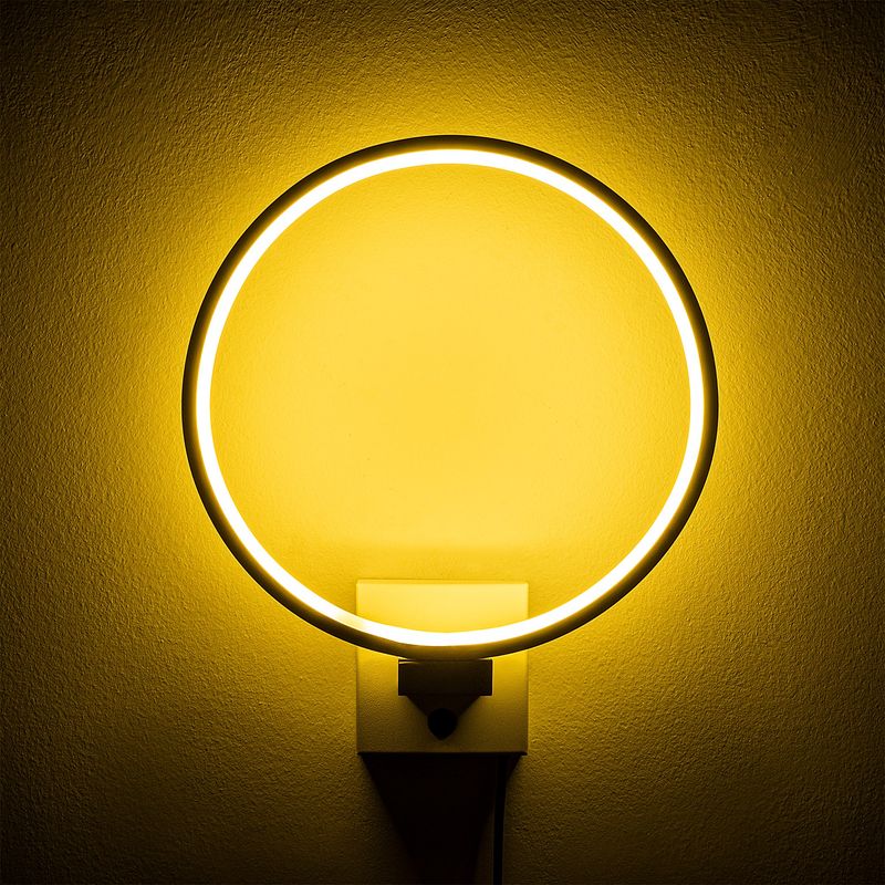 Casa si Gradina - Corpuri si surse de iluminat - Plafoniere, aplice si spoturi - Aplica led, Opviq, metal, alb, 30x36x9 cm - Infinity.ro
