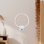 Casa si Gradina - Corpuri si surse de iluminat - Plafoniere, aplice si spoturi - Aplica led, Opviq, metal, alb, 30x36x9 cm - Infinity.ro