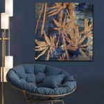 Casa si Gradina - Decoratiuni - Tablouri - Tablou decorativ, Wallxpert, panza, multicolor, pictat manual, 50x50 cm, 405HND1269 - Infinity.ro