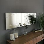 Casa si Gradina - Decoratiuni - Oglinzi - Oglinda, Hanah Home, mdf, argintiu, 35x105 cm, 552NOS2193 - Infinity.ro