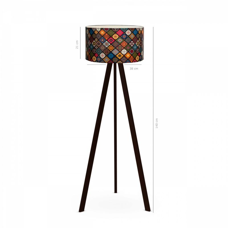 Casa si Gradina - Corpuri si surse de iluminat - Veioze si lampi - Lampadare - Lampadar, Opviq, pvc, multicolor, 21x38x140 cm, 780SGN4441 - Infinity.ro