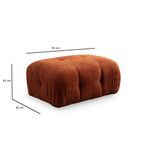 Casa si Gradina - Mobilier - Scaune si fotolii - Tabureti - Taburet, Atelier Del Sofa, lemn de fag si pal, portocaliu, 95x65x75 cm - Infinity.ro