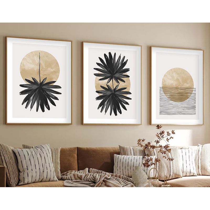 Casa si Gradina - Decoratiuni - Tablouri - Tablou decorativ inramat, Wallxpert, mdf, multicolor, 50x70 cm, set 3 piese, 693BSE1526 - Infinity.ro