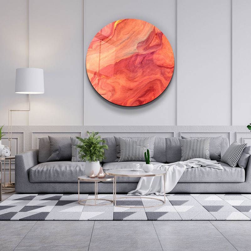 Casa si Gradina - Decoratiuni - Tablouri - Tablou decorativ, Wallxpert, sticla calita, multicolor, 60x60 cm, 789GFR1201 - Infinity.ro
