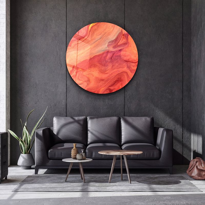 Casa si Gradina - Decoratiuni - Tablouri - Tablou decorativ, Wallxpert, sticla calita, multicolor, 60x60 cm, 789GFR1201 - Infinity.ro