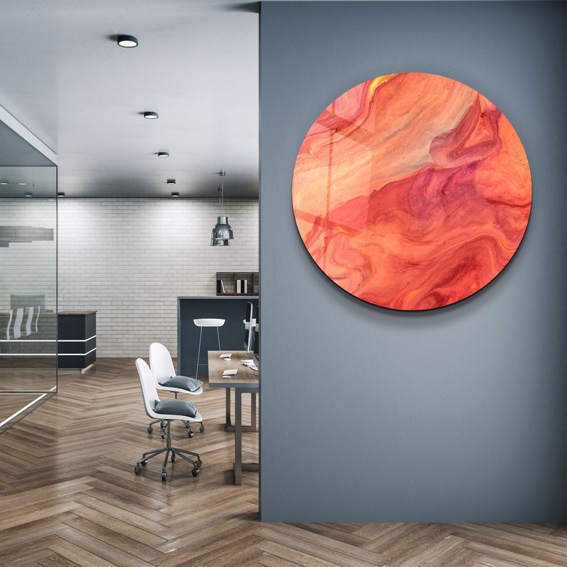 Casa si Gradina - Decoratiuni - Tablouri - Tablou decorativ, Wallxpert, sticla calita, multicolor, 60x60 cm, 789GFR1201 - Infinity.ro