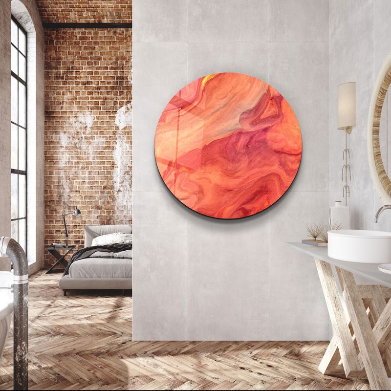 Casa si Gradina - Decoratiuni - Tablouri - Tablou decorativ, Wallxpert, sticla calita, multicolor, 60x60 cm, 789GFR1201 - Infinity.ro