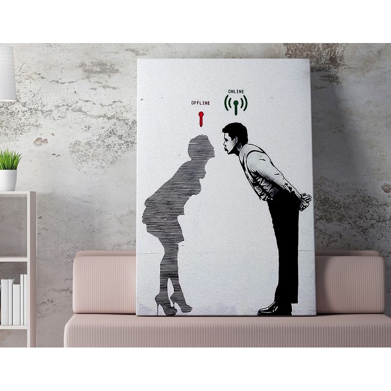 Casa si Gradina - Decoratiuni - Tablouri - Tablou canvas, Wallxpert, multicolor, 50x70 cm, 50% bumbac 50% poliester - Infinity.ro