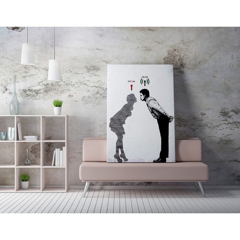 Casa si Gradina - Decoratiuni - Tablouri - Tablou canvas, Wallxpert, multicolor, 50x70 cm, 50% bumbac 50% poliester - Infinity.ro